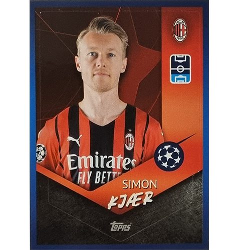 Topps Champions League 2021/2022 Nr 202 Simon Kjaer