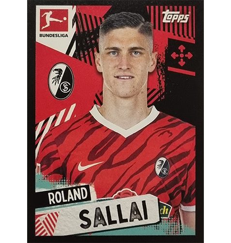 Topps Bundesliga Sticker Saison 2021/2022 Nr 203 Roland Sallai