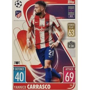 Topps Champions League 2021/2022 Nr 203 Yannick Carrasco