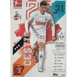Topps Match Attax Bundesliga 2021/22 Nr 203 Sava Arangel Cestic