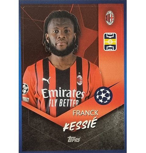 Topps Champions League 2021/2022 Nr 203 Franck Kessie