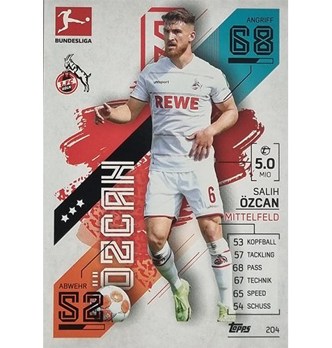 Topps Match Attax Bundesliga 2021/22 Nr 204 Salih Özcan