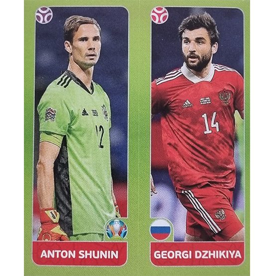 Panini EURO 2020 Sticker Nr 204 Shunin Dzhikiya