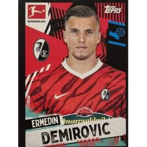 Topps Bundesliga Sticker Saison 2021/2022 Nr 205 Ermedin Demirovic