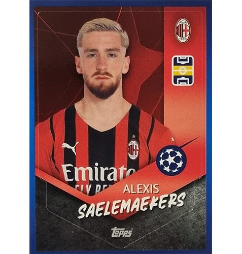 Topps Champions League 2021/2022 Nr 205 Alexis Saelemaekers