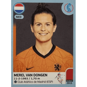 Panini Frauen EM 2022 Sticker - Nr 205 Merel van Dongen