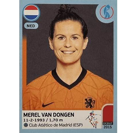 Panini Frauen EM 2022 Sticker - Nr 205 Merel van Dongen