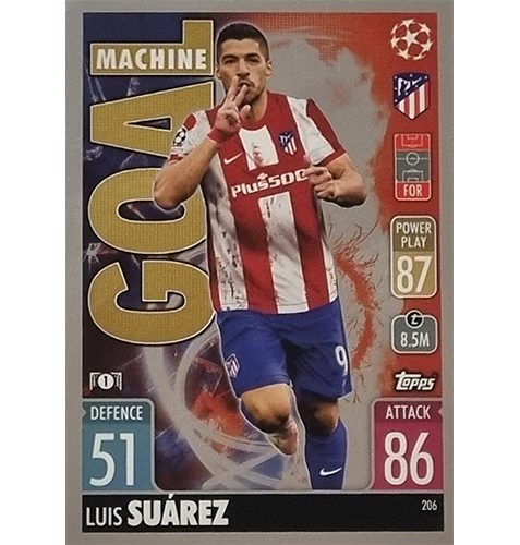 Topps Champions League 2021/2022 Nr 206 Luiz Suarez