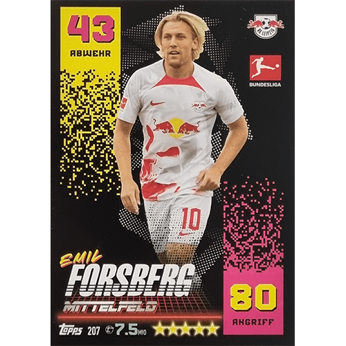 Topps Match Attax Bundesliga 2022-23 - Nr 207 Emil Forsberg