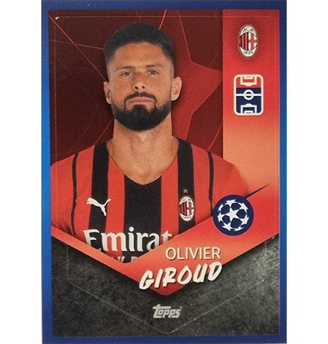 Topps Champions League 2021/2022 Nr 207 Olivier Giroud