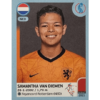 Panini Frauen EM 2022 Sticker - Nr 208 Samantha van Diemen