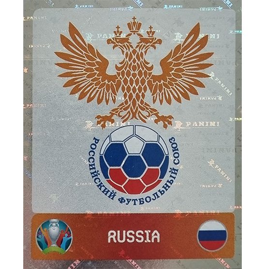 Panini EURO 2020 Sticker Nr 210 Russia Logo