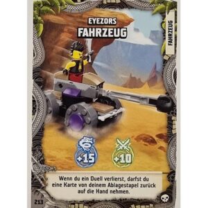 Lego Ninjago Serie 6 Trading Cards Nr 213 Eyezors Fahrzeug