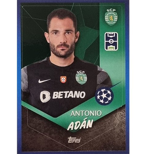 Topps Champions League 2021/2022 Nr 214 Antonio Adan