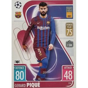 Topps Champions League 2021/2022 Nr 214 Gerard Pique