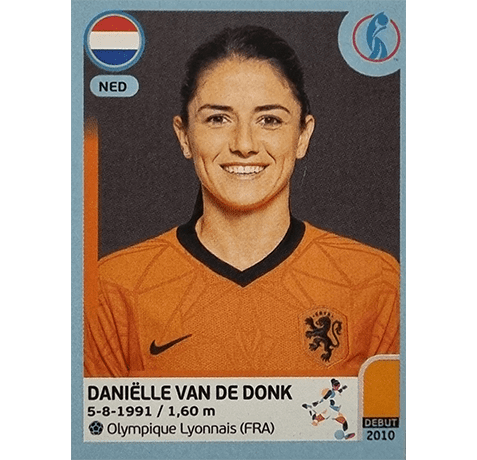 Panini Frauen EM 2022 Sticker - Nr 214 Danielle van de Donk