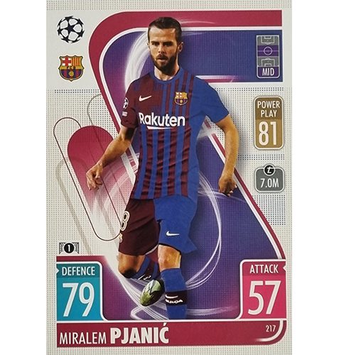 Topps Champions League 2021/2022 Nr 217 Miralem Pjanic