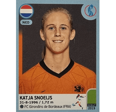 Panini Frauen EM 2022 Sticker - Nr 218 Katja Snoeijs