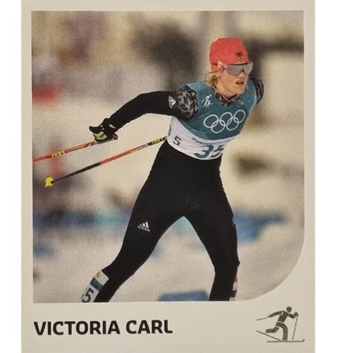 Panini Winterspiele 2022 Peking Sticker - Nr 022 Victoria Carl