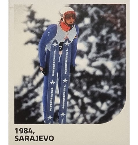 Panini Winterspiele 2022 Peking Sticker - Nr 220 1984 Sarajevo