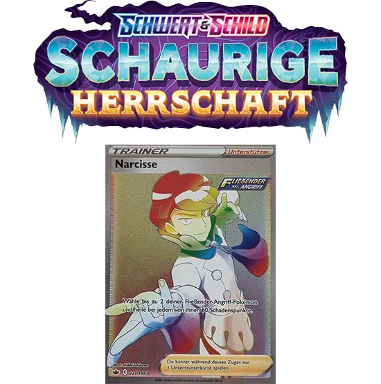 Pokémon Schaurige Herrschaft 221/198 Narcisse RAINBOW