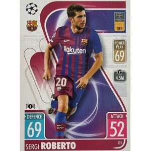 Topps Champions League 2021/2022 Nr 221 Sergi Roberto