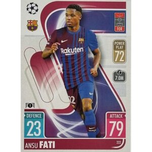 Topps Champions League 2021/2022 Nr 222 Ansu Fati