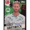 Topps Bundesliga Sticker Saison 2021/2022 Nr 222 Sebastian Griesbeck