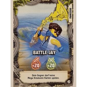 Lego Ninjago Serie 6 Trading Cards Nr 224 Battle Jay