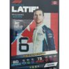 Turbo Attax 2021 Nr 224 Nicholas Latifi