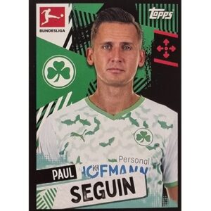 Topps Bundesliga Sticker Saison 2021/2022 Nr 224 Paul Seguin