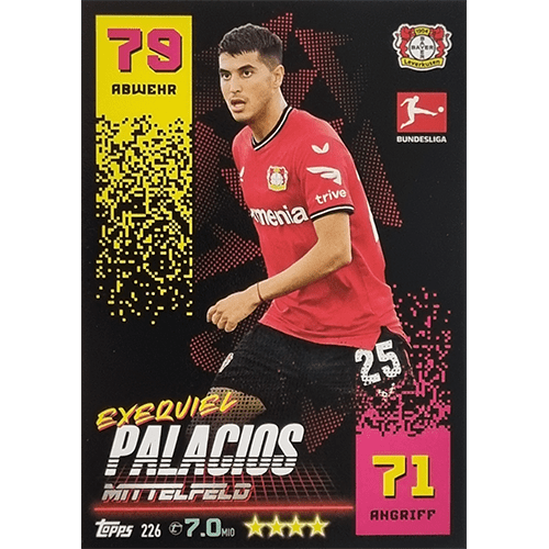 Topps Match Attax Bundesliga 2022-23 - Nr 226 Exequiel Palacios