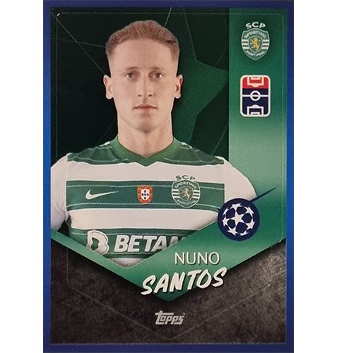 Topps Champions League 2021/2022 Nr 227 Nuno Santos