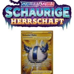 Pokémon Schaurige Herrschaft 228/198 Robuster Helm Gold