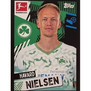 Topps Bundesliga Sticker Saison 2021/2022 Nr 228 Havard Nielsen