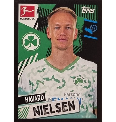 Topps Bundesliga Sticker Saison 2021/2022 Nr 228 Havard Nielsen