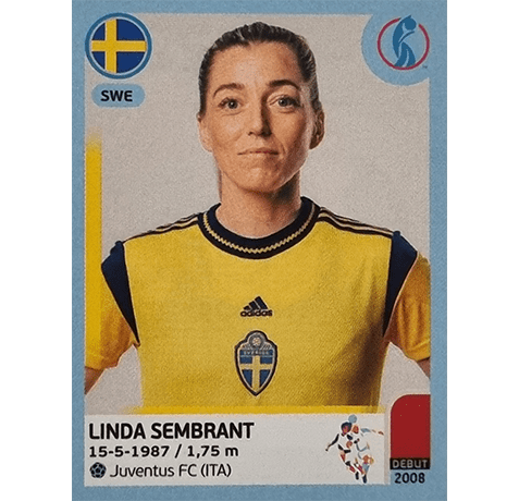 Panini Frauen EM 2022 Sticker - Nr 228 Linda Sembrant