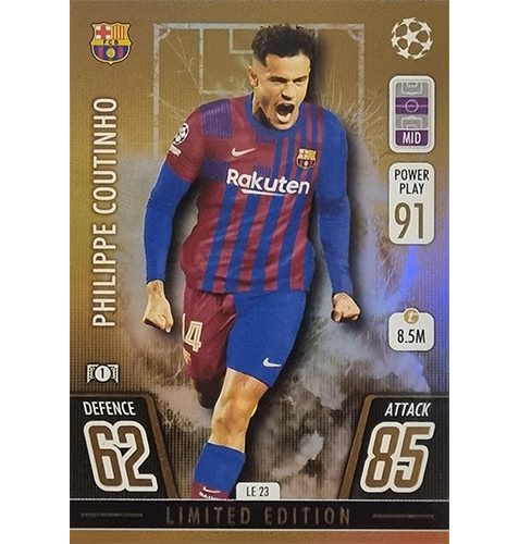 Topps Champions League 2021/2022 LE 23 Philippe Coutinho