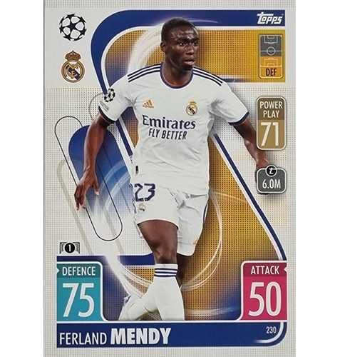 Topps Champions League 2021/2022 Nr 230 Ferland Mendy