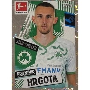 Topps Bundesliga Sticker Saison 2021/2022 Nr 230 Branimir Hrgoto