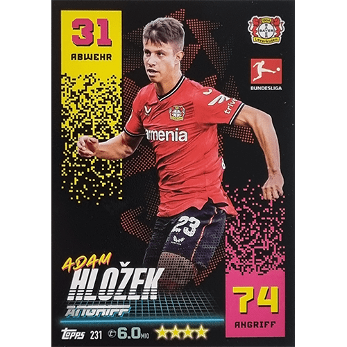 Topps Match Attax Bundesliga 2022-23 - Nr 231 Adam Hlozek