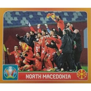 Panini EURO 2020 Sticker Nr 233 North Macedonia