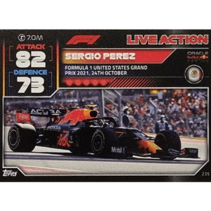 Topps Formula 1 Turbo Attax 2022 Trading Cards Nr 235