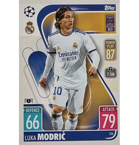 Topps Champions League 2021/2022 Nr 236 Luka Modric