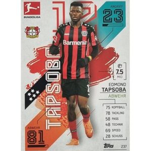 Topps Match Attax Bundesliga 2021/22 Nr 237 Edmond Tapsoba