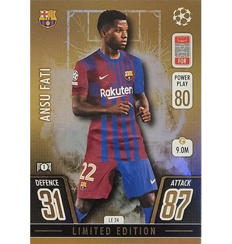 Topps Champions League 2021/2022 LE 24 Ansu Fati