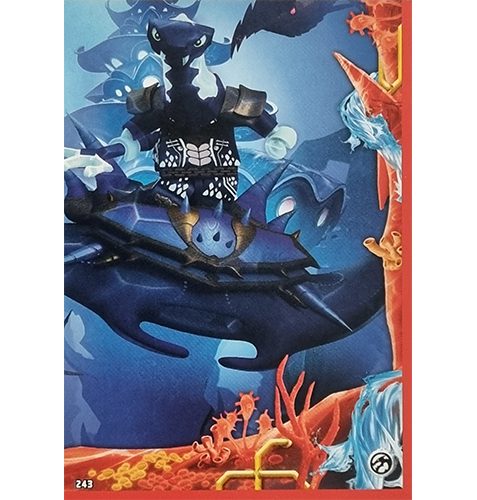 Lego Ninjago Serie 7 Trading Cards Geheimnisse der Tiefe - Nr 243 Puzzle