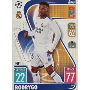 Topps Champions League 2021/2022 Nr 243 Rodrygo