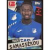 Topps Bundesliga Sticker Saison 2021/2022 Nr 245 Diadie Samassekou