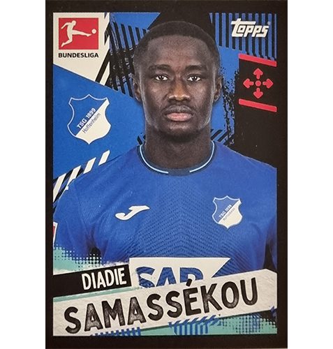 Topps Bundesliga Sticker Saison 2021/2022 Nr 245 Diadie Samassekou